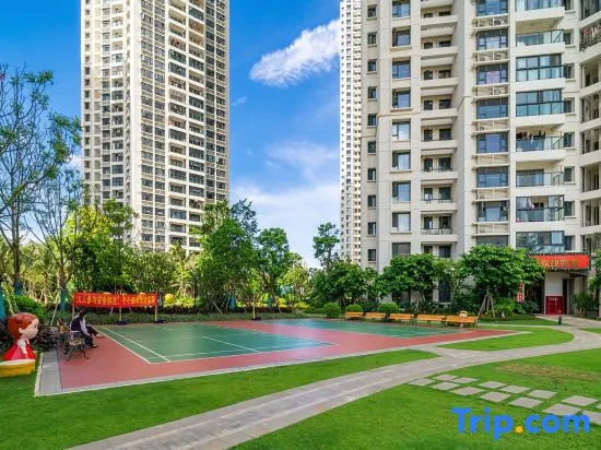 Encounter the coast theme apartment (century park Evergrande bund store)