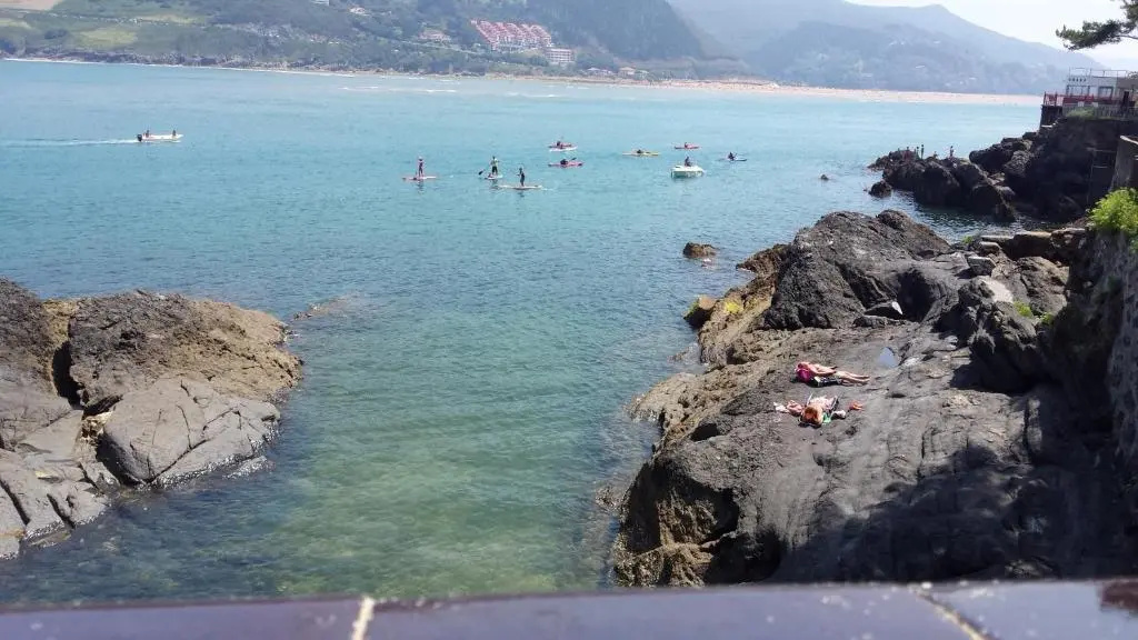 Mundaka Sea Flat
