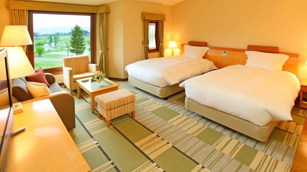 Standard Double room with garden view (twin beds)
