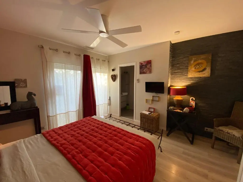 Standard Double room with pool view (full double bed)