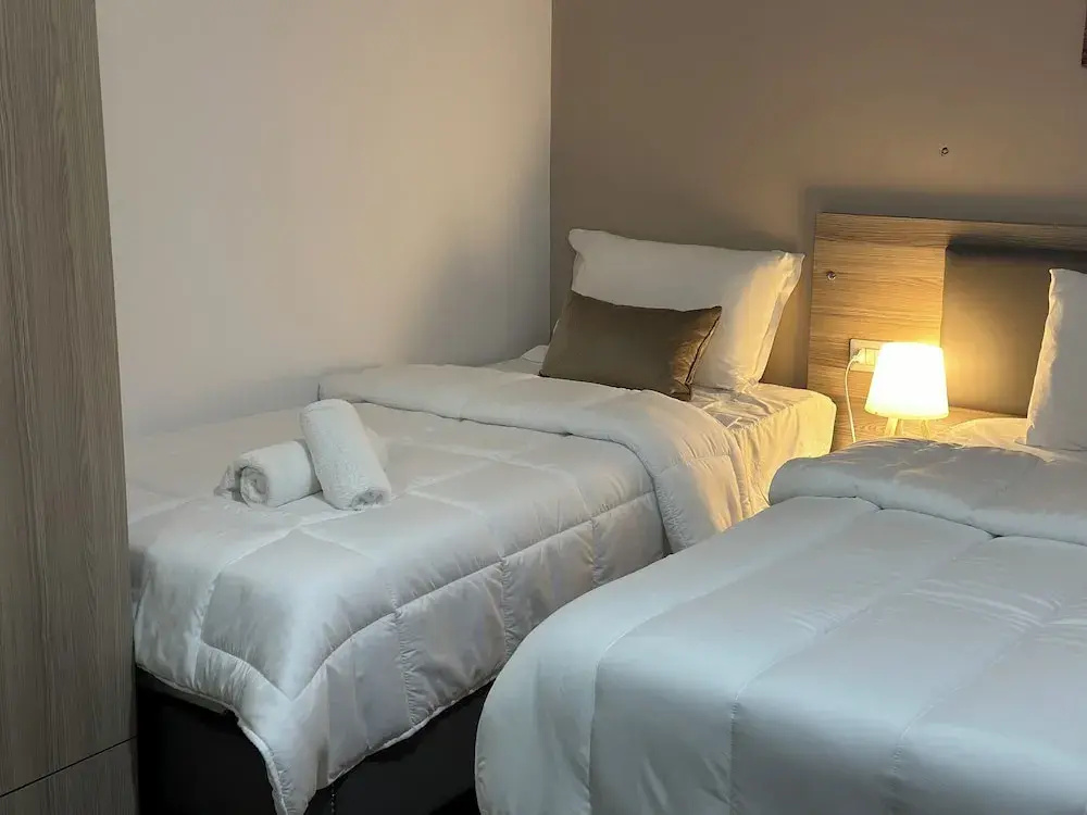 Standard Triple room with balcony and with city view