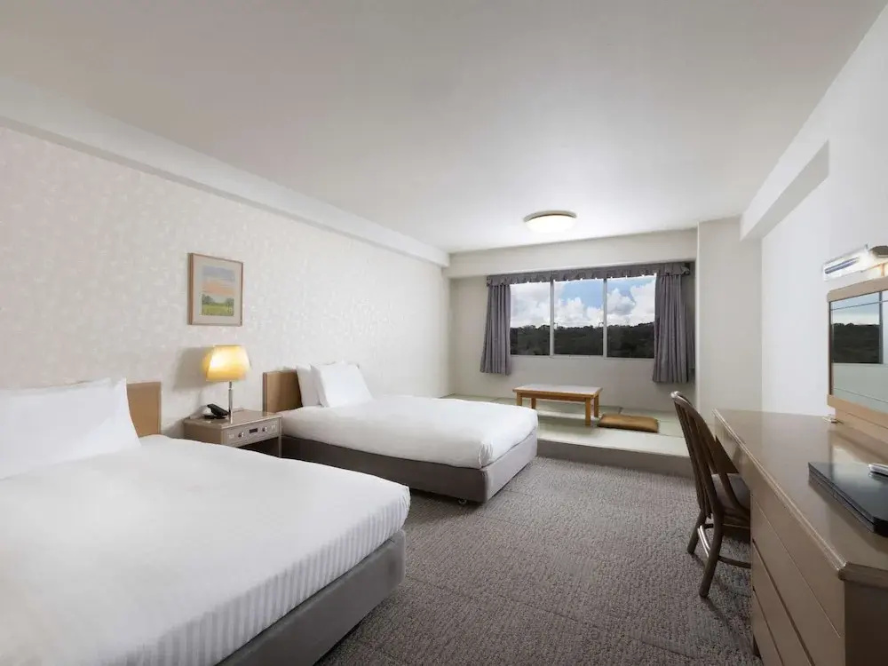 Classic Japanese-Western Style Double room (twin beds)