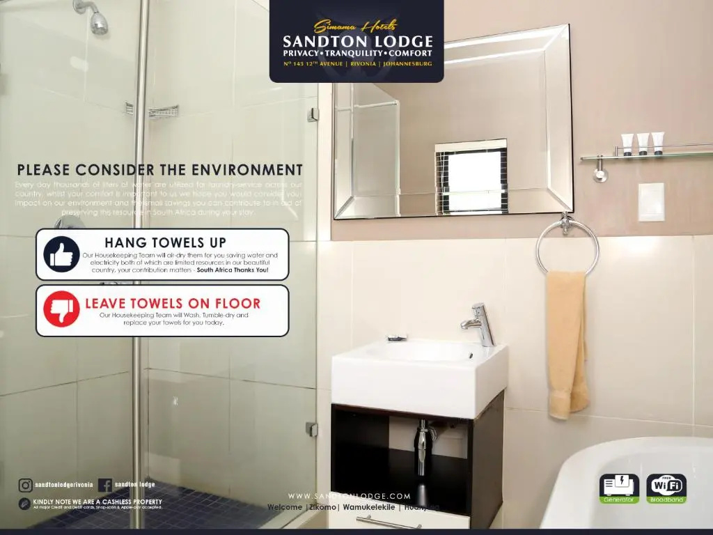 Sandton Lodge Rivonia - Chambres