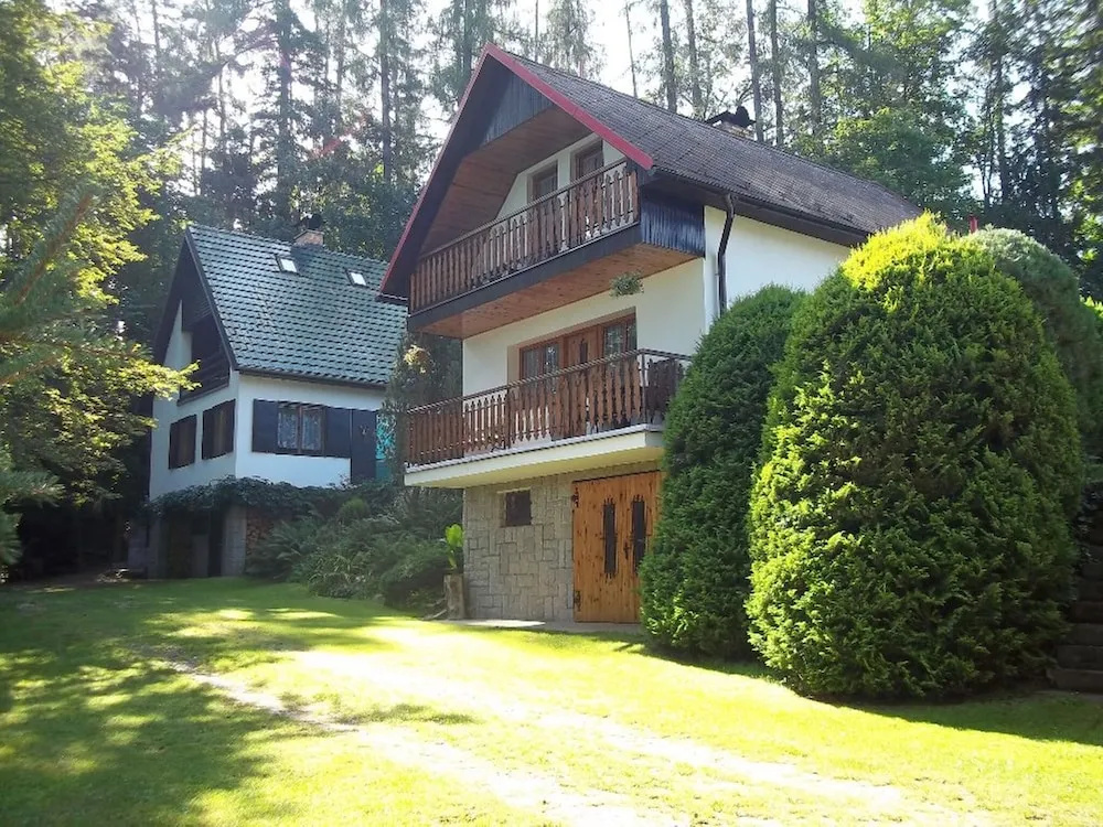 Charming Chalet in Cervená Recice With Fireplace