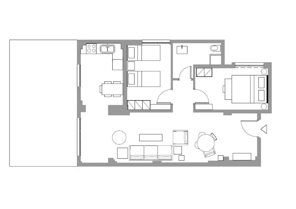 2 Bedrooms Basement Apartment