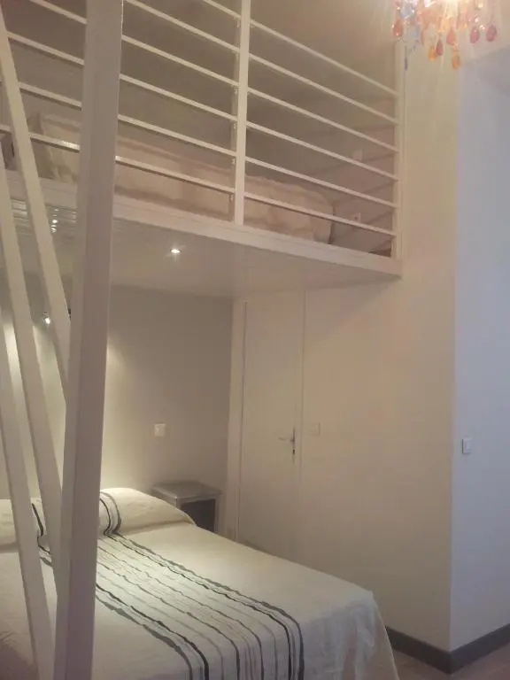 Standard Triple Attic room with balcony and with courtyard view