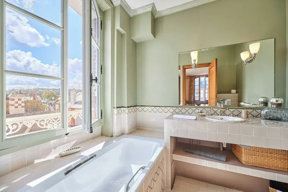 Luxury Duplex in the Heart of Deauville With a Large Garden