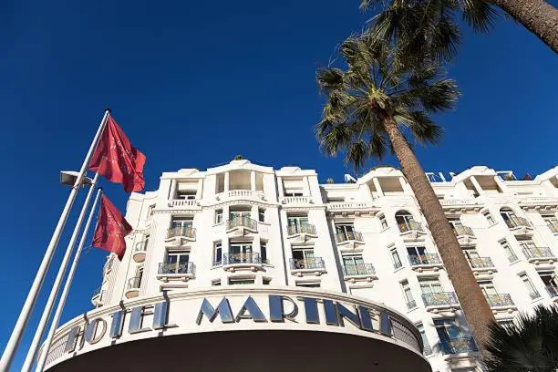 Front de mer, croisette,cannes,prés du Martinez