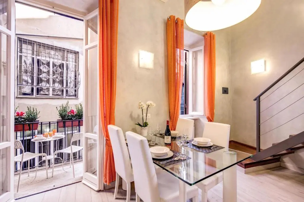Deluxe Duplex Apartment with balcony