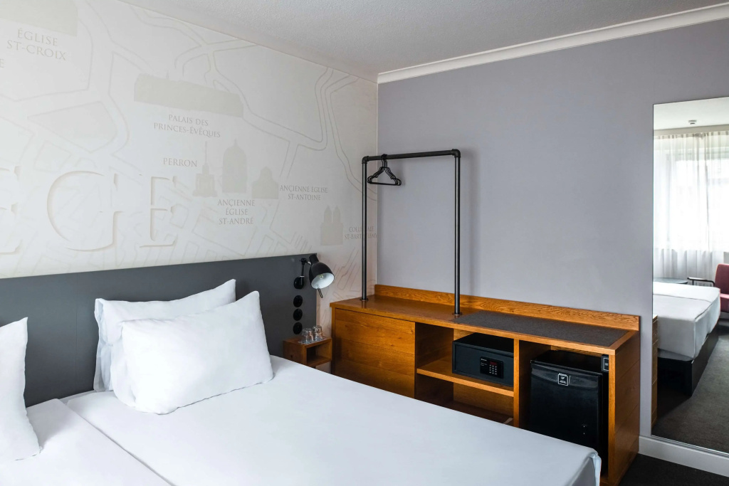 pentahotel Liège - Chambres