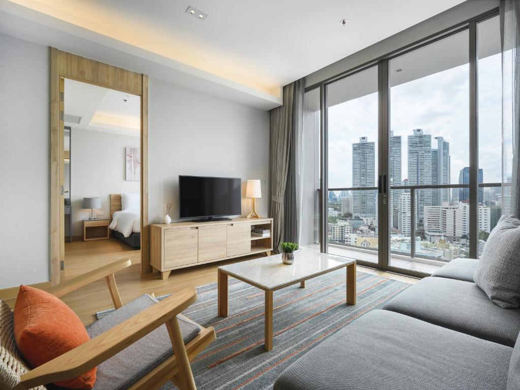 Апартаменты Executive c 1 комнатой в Oakwood Suites Bangkok