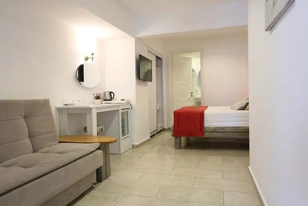 Standard Double Family room with balcony and with garden view (full double bed)