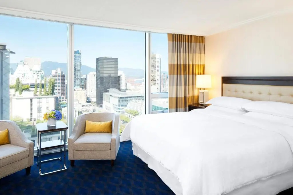 Sheraton Vancouver Wall Centre - Chambres