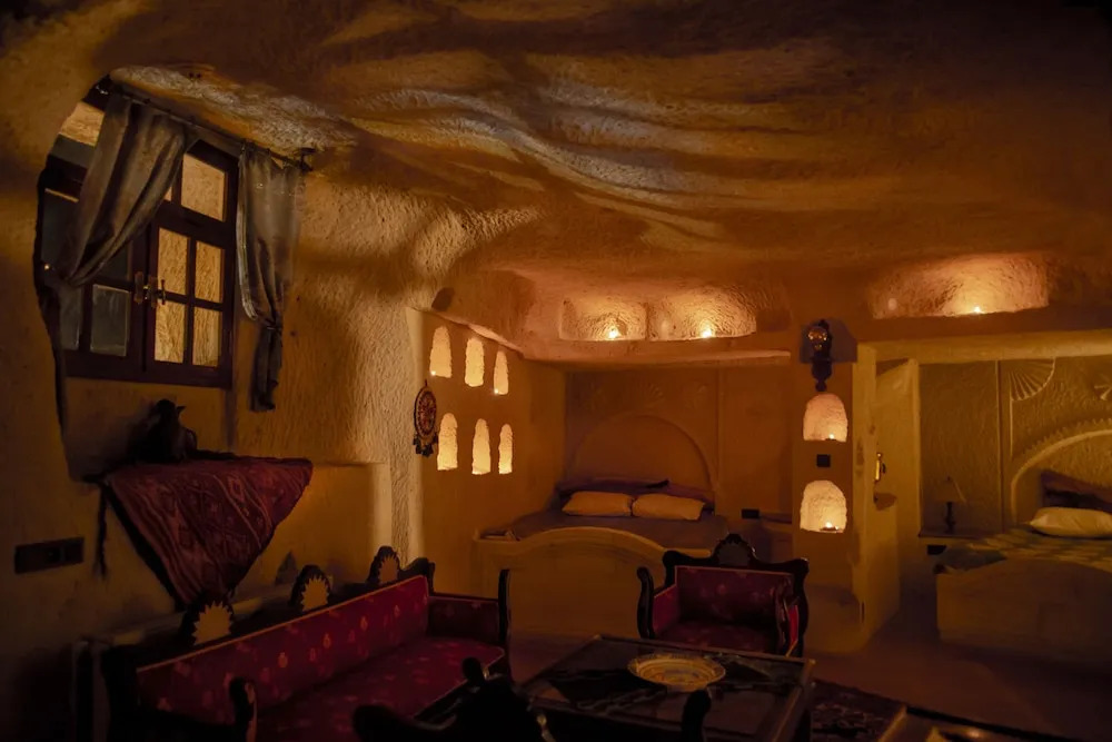 Семейный люкс в Asteria Cave Hotel