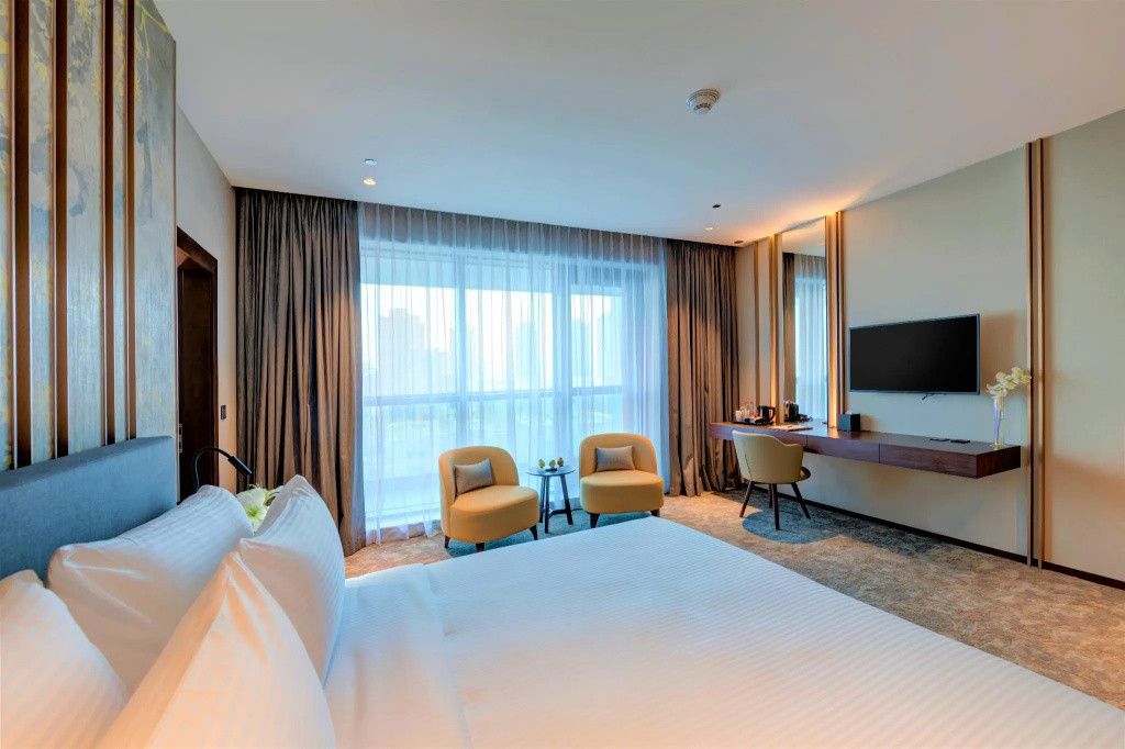 Двухместный номер Deluxe (двуспальная кровать) в Millennium Place Barsha Heights Hotel