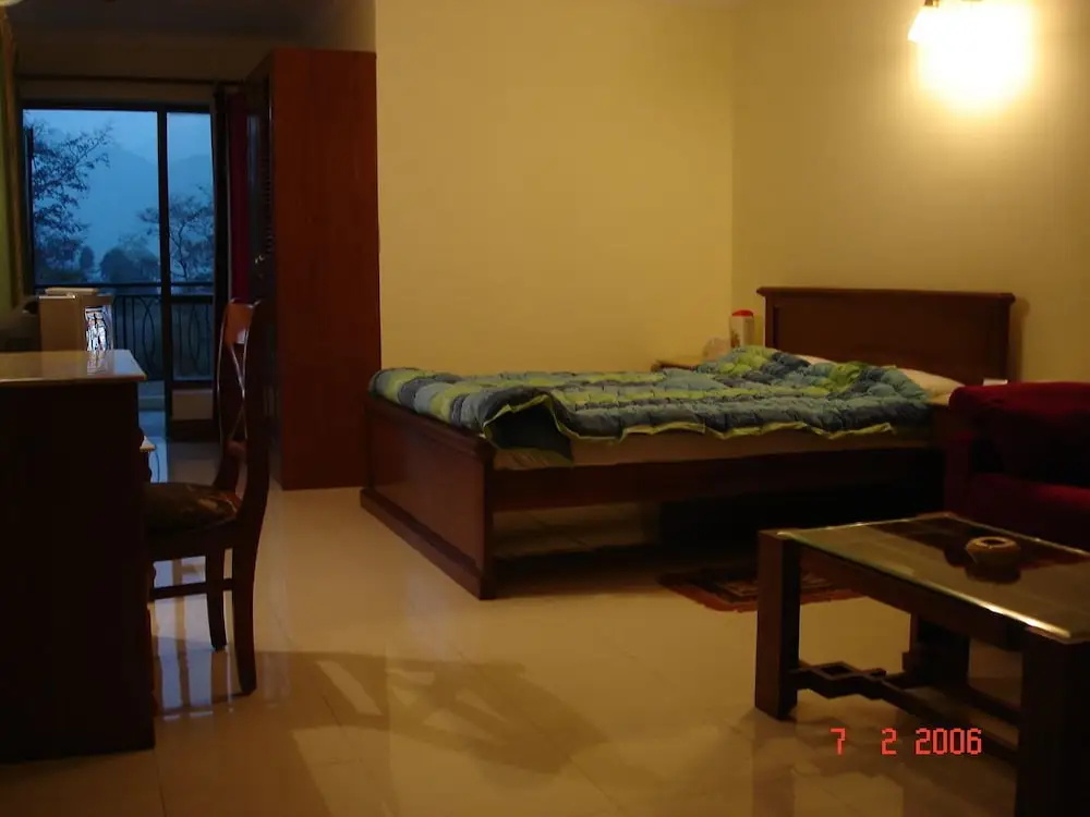 Superior Double room with balcony and with mountain view (full double bed)