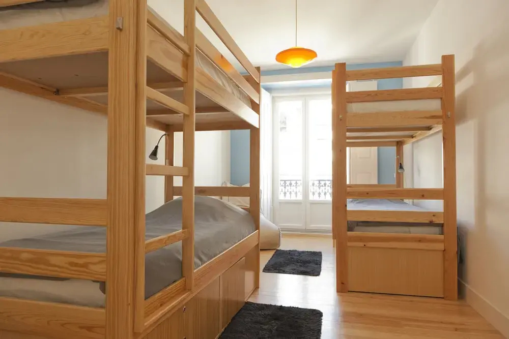 Bed in Dorm (female dorm) with city view