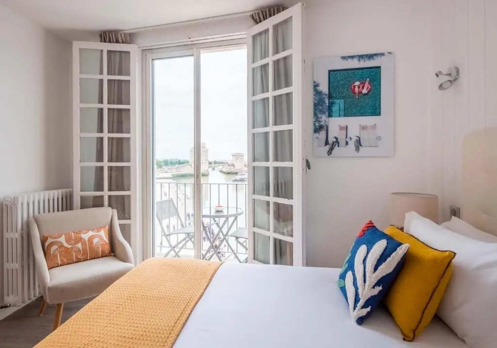 Hôtel La Tour de Nesle La Rochelle Vieux Port - Chambres