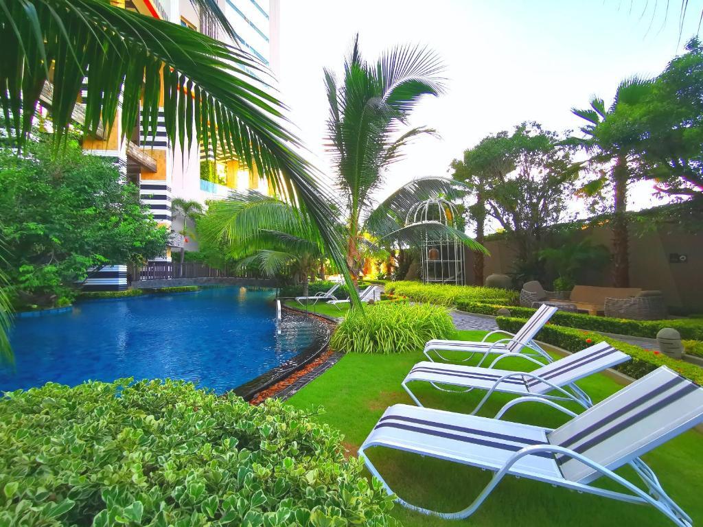 Апартаменты с видом на море в Riviera Jomtien Pattaya 532 Great Sky & Sea View