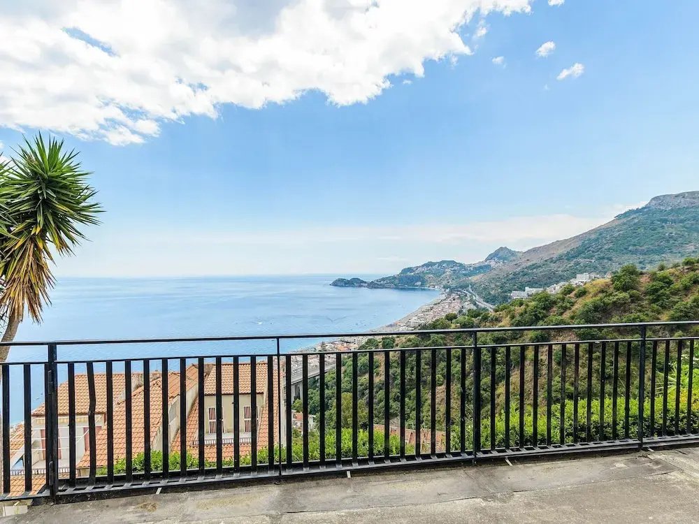 Sea-View Holiday Home in Letojanni with Garden
