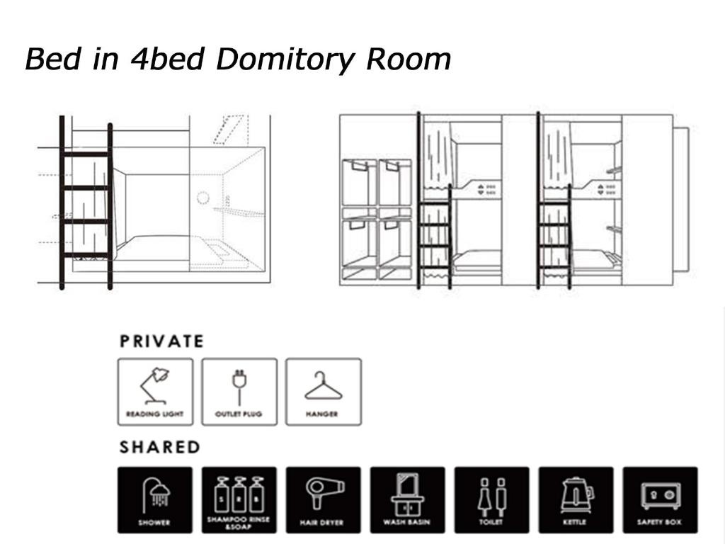 Imano Tokyo Ginza Hostel 사진 1