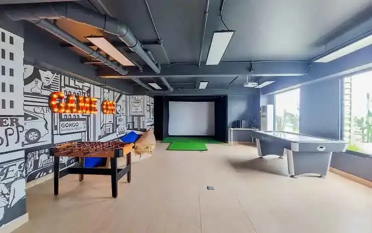 New Furnished Studio Room Apartment Sky House Alam Sutera By Travelio