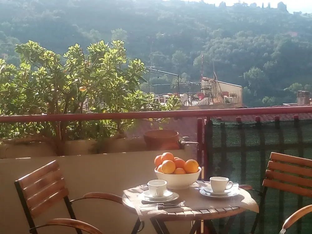 casa con vista a perugia