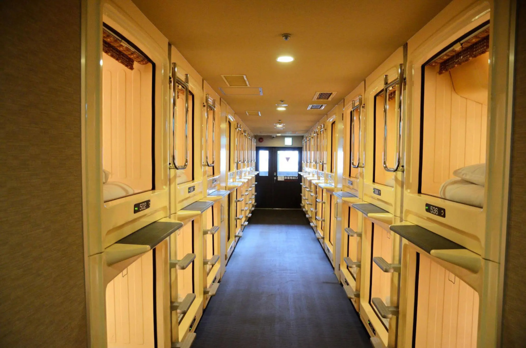 Capsule Hotel B&S Eco-Cube Shinsaibashi 사진 19