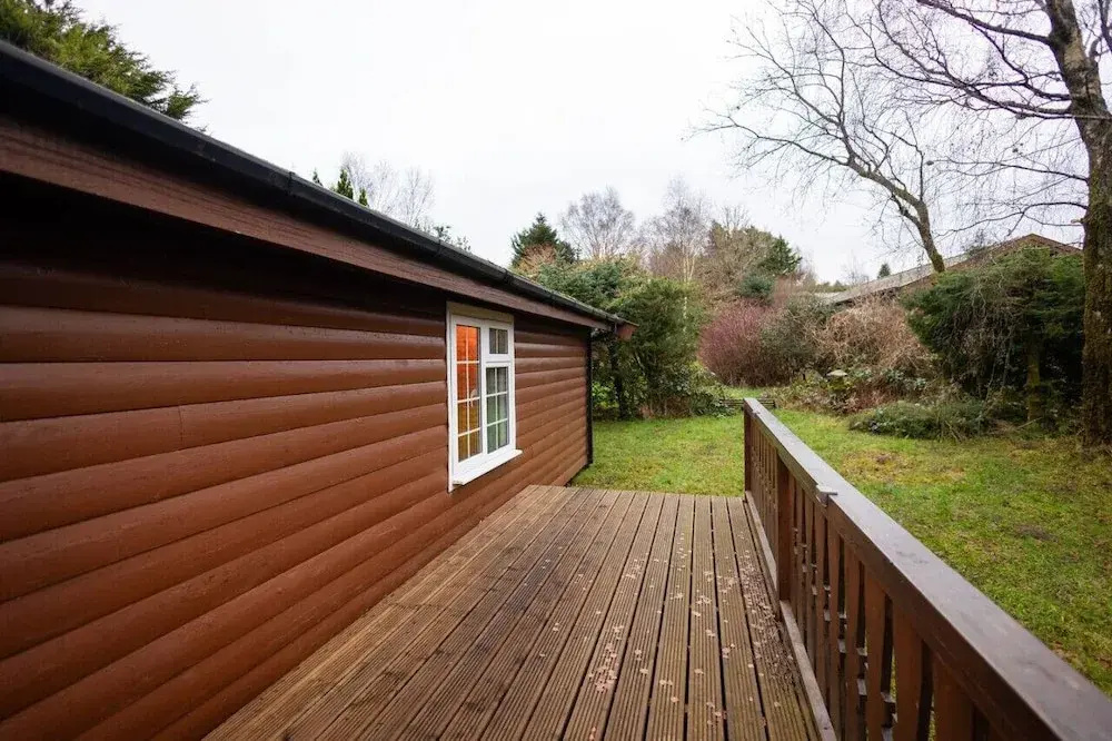 Cozy Log Cabin 346 - Rural Mid Wales
