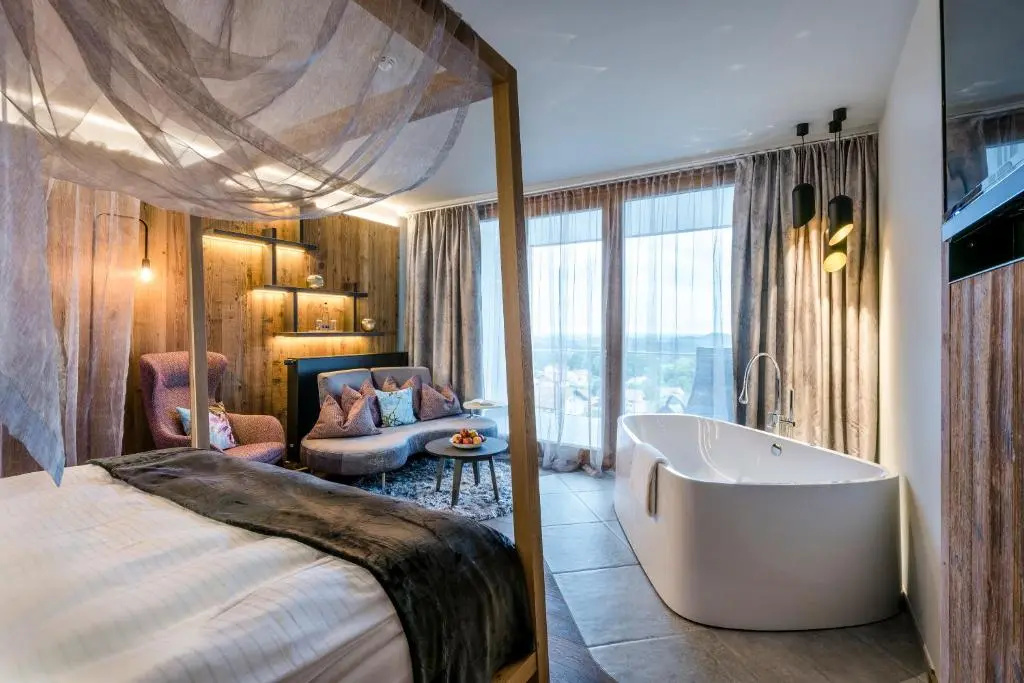 Hüttenhof - Wellnesshotel & Luxus-Bergchalets - Adults only - Chambres