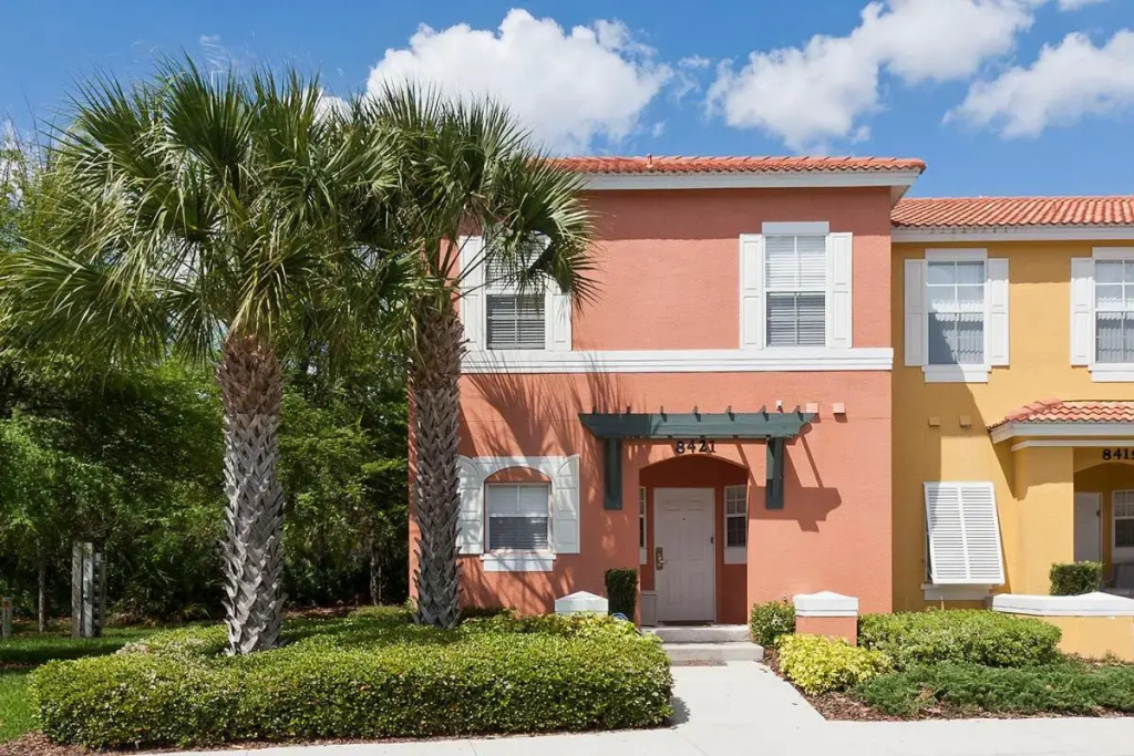 3Br 3Bath Private Townhome 10min Disney 1270ft