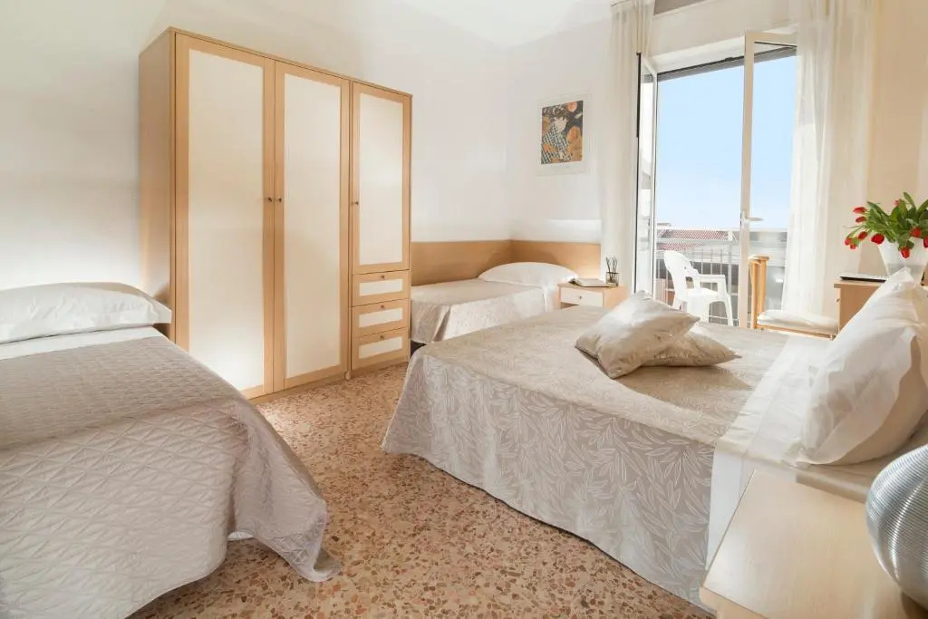 Superior Quadruple room with balcony