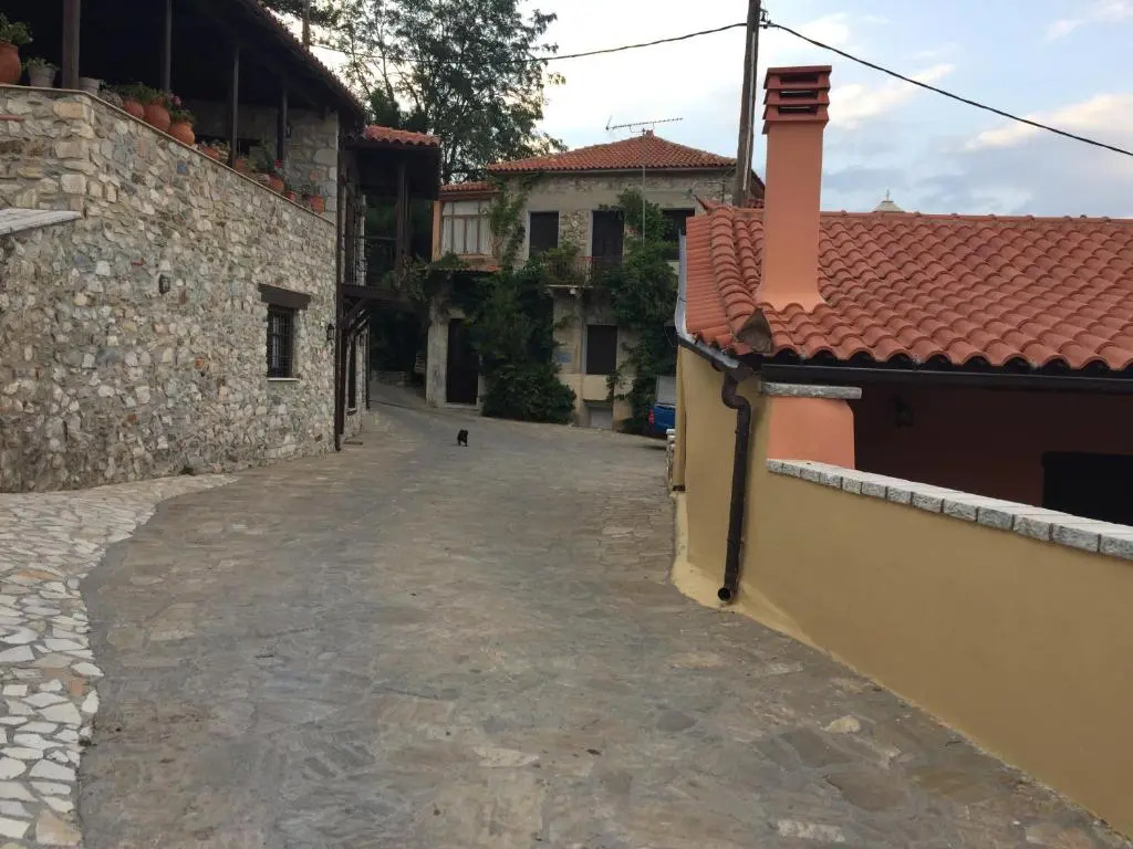 Apostolia's big house Bed and view