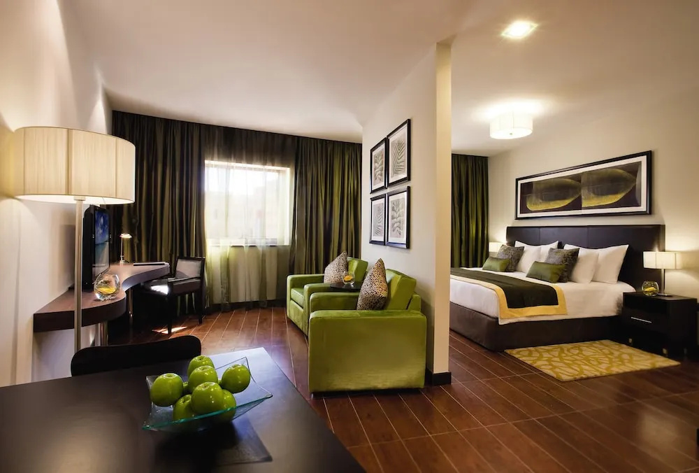Movenpick Hotel Apartments Al Mamzar Dubai - Chambres