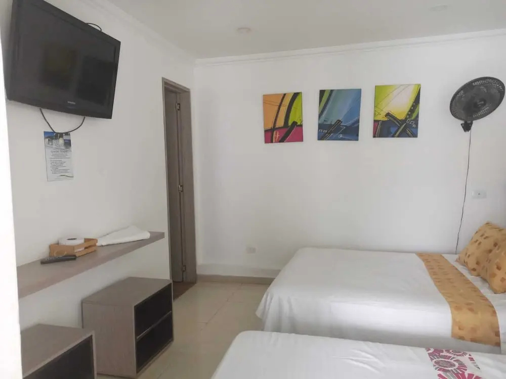 Hotel Casa Blanca Villeta - Chambres