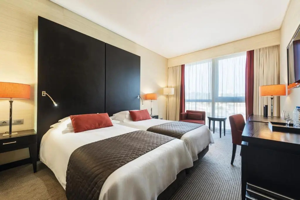 Standard Double room with city view (twin beds)