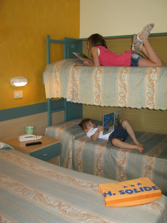 Standard Quadruple room with balcony