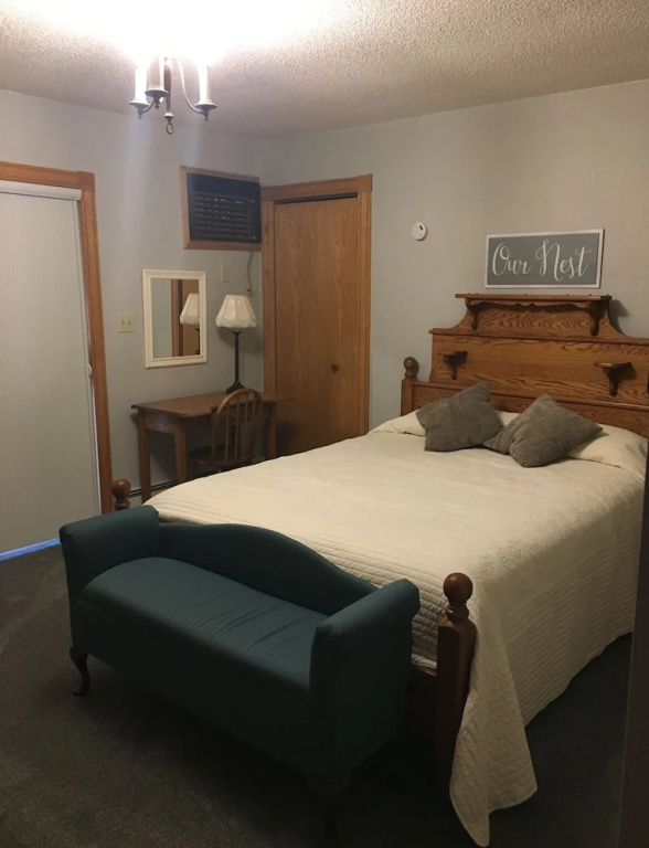 Standard Double room with lake view (full double bed)