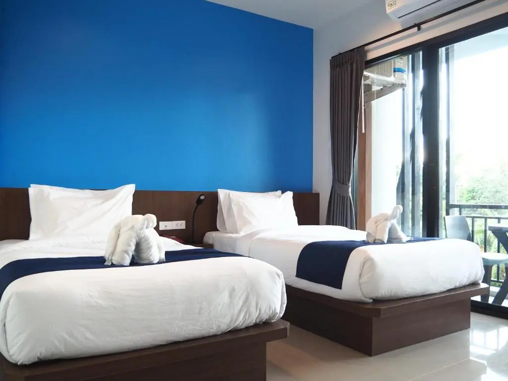 Standard Double room with garden view (twin beds)