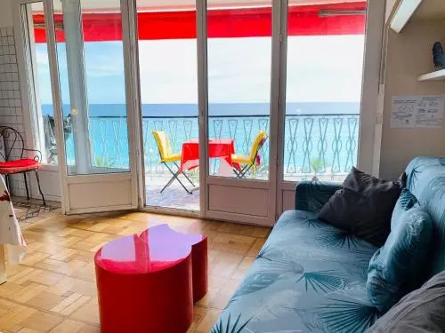 Voir la photo 3 — Aparthotel Riviera - Promenade Des Anglais - 1 Bedroom Ac Apartement - Amazing Sea View - Large Terr