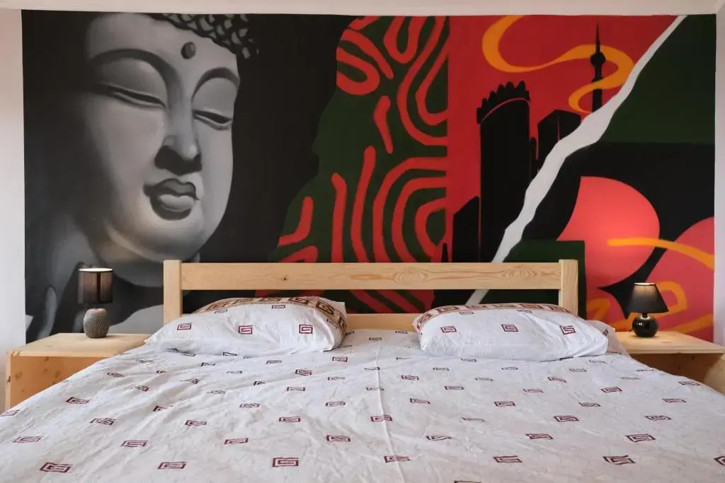 Двухместный номер Standard двуспальная кровать в Wanderlust  Riverside hostel (Вандерласт Риверсайд хостел)