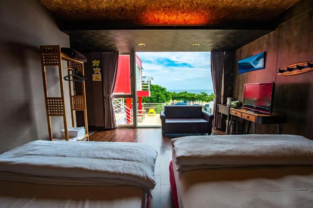 Standard Quadruple room with sea view
