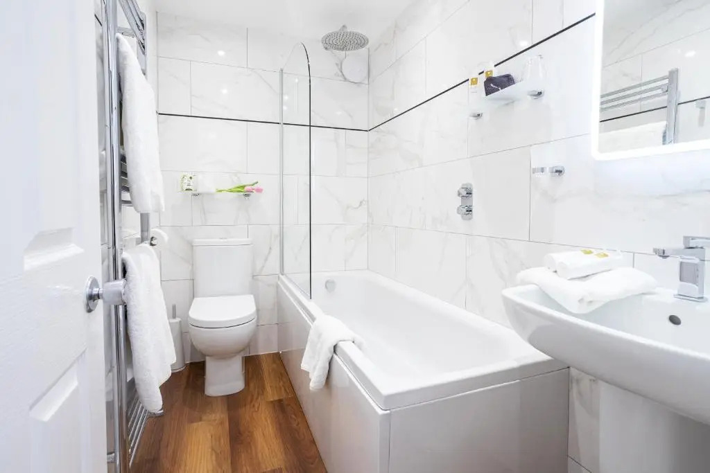 豪華雙人特大套房，配有雙人床