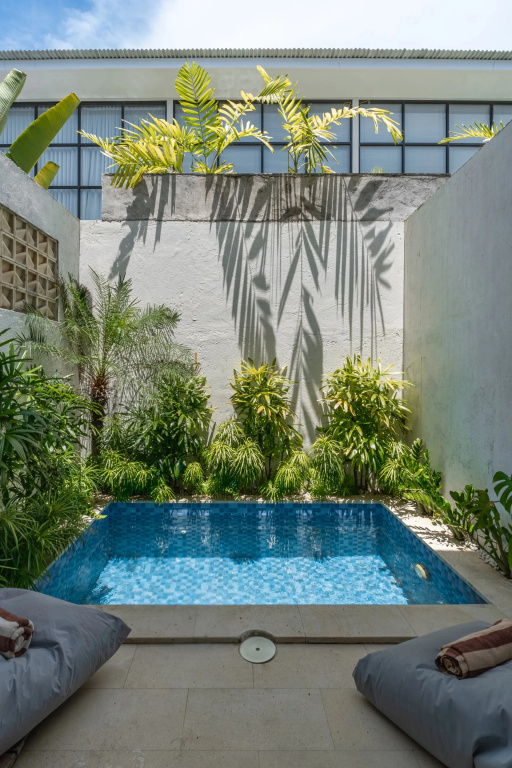 Отель Апартаменты Wolu Loft 28 - 1BR North Canggu в Чангу