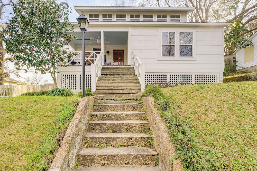 Walk to Historic Dtwn Laurel: Quiet Home w/ Porch