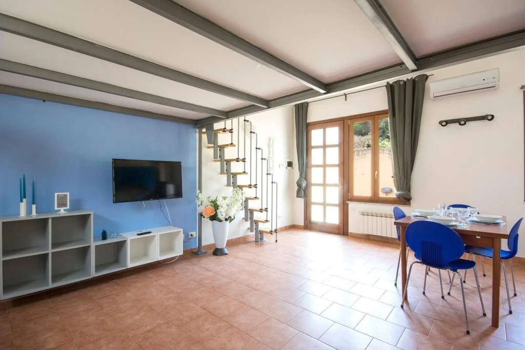 JOIVY Blue Terraced House