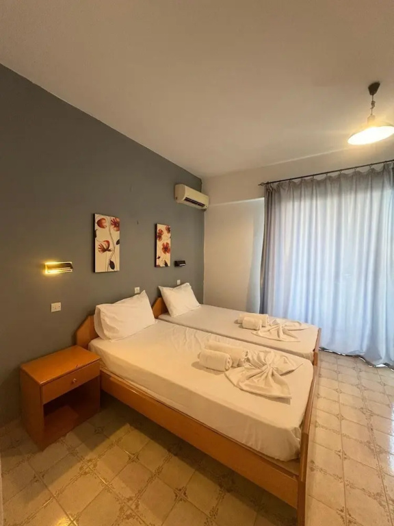 Standard Double room with balcony and with garden view (twin beds)