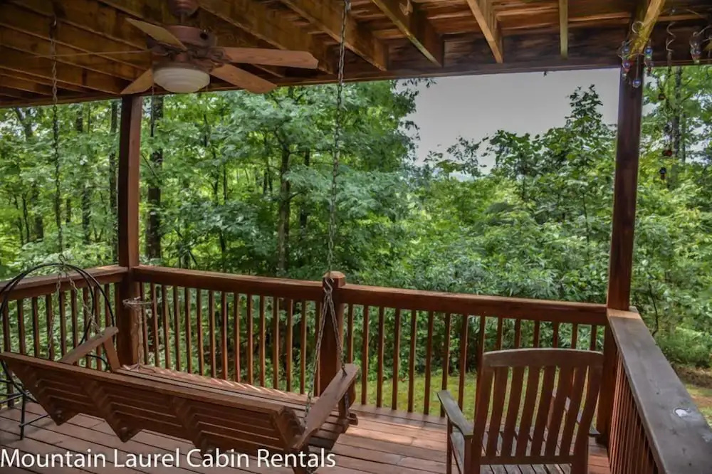 Cottage with balcony