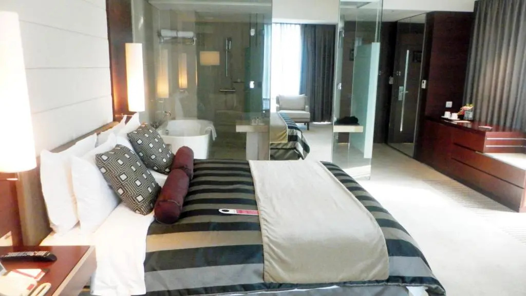 Premier Double room with city view (full double bed)