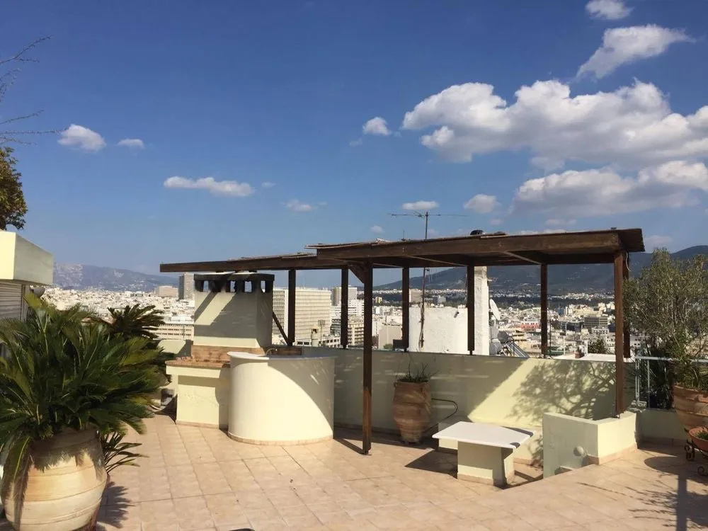 Apartment With 2 Bedrooms in Athina, With Wonderful City View, Private
